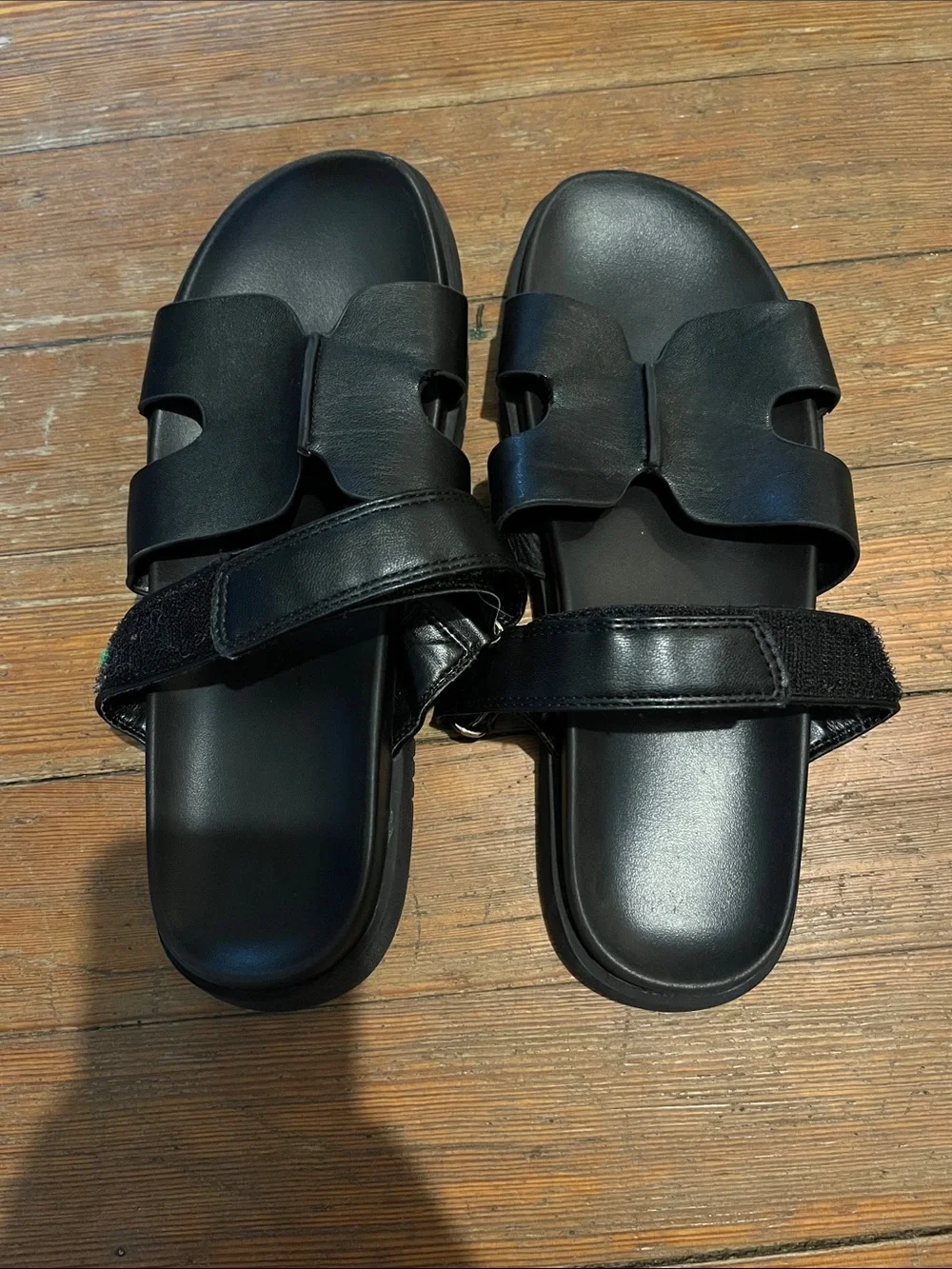 Wild Fable Black Sandals 9 1/2